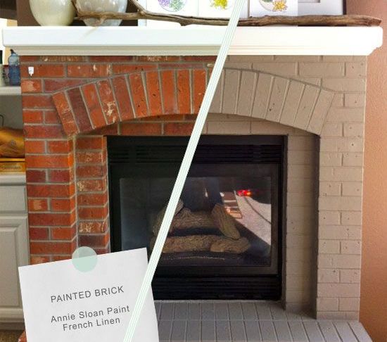 Fireplace Paint Ideas Elegant 5 Dramatic Brick Fireplace Makeovers Home Makeover