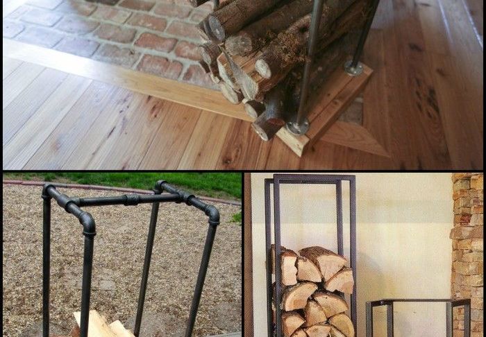 Fireplace Pipes Best Of Build A Fire Wood Holder From Plumbing Pipes