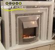 Fireplace Prices Fresh Mirrored White Crushed Crystal Level Fireplace Milano