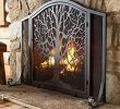 Fireplace Screens with Glass Doors Elegant Shop Amazon