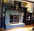 Fireplace Shelving New Urbanashes Custom Fireplace Motawi Tile Fireplace