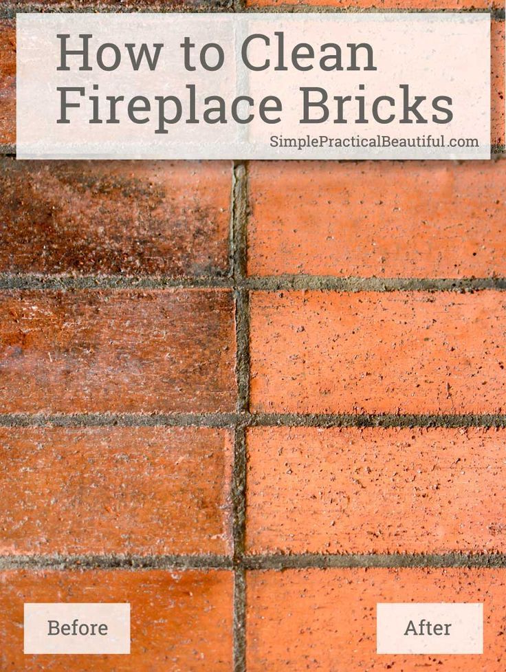 Fireplace Smoke In House New How to Clean Fireplace Bricks Cleaning the House