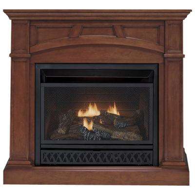 Fireplace Store St Louis Best Of 43 In Convertible Vent Free Dual Fuel Gas Fireplace In Cherry