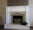 Fireplace Surround Wood Inspirational Oxford Wood Fireplace Mantel after Makeover Image