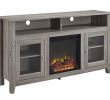 Fireplace Technician Luxury Modern Tv Media Console with Fireplace