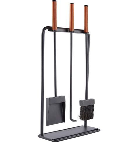 Fireplace tools Unique Modernist tool Set From Rejuvenation Fireplaces