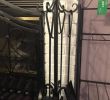 Fireplace toolset New 5 Pieces Scroll Fireplace tools Set Black Cast Iron Fire Place toolset