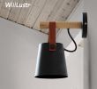 Fireplace Wall Sconces Inspirational 2019 Willlustr Iron Wall Sconce Metal Leather Belt Wood Wall Lamp American Country Lighting White Black Color Cafe Bar Bedside Light From Willlustr