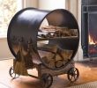 Fireplace Wood Holder Fresh Decorative Ideas for Firewood Storage Places In the Home