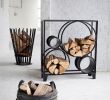 Fireplace Wood Rack Unique Living Decor Ferro Wood Stacker Nest