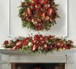 Fireplace Wreath Beautiful Wreath and Mantle Decorations Decorated