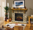 Freestanding Fireplace Mantel Elegant Rustic Fireplace