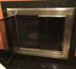 Gas Fireplace Doors Beautiful Nickel Steel Fireplace W Smoked Glass Doors