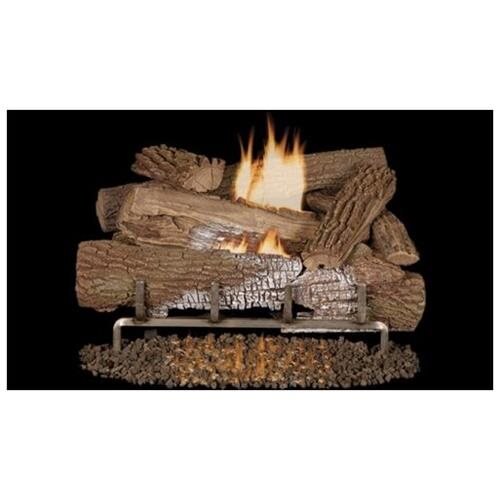 Gas Fireplace Logs with Blower Beautiful Shopchimney Mnf24 Od 24" Ng Stainless Millivolt Burner W 24" Mossy Oak Logs