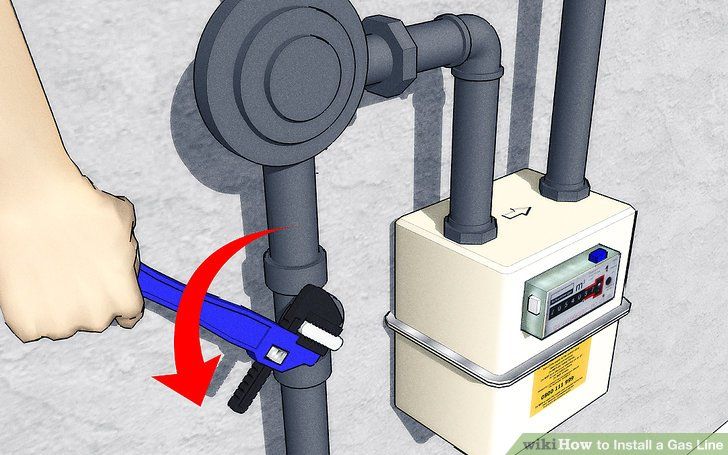 Gas Line to Fireplace Code Beautiful How to Install A Gas Line 6 Steps with Wikihow