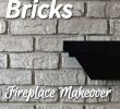 German Smear Fireplace Beautiful Dry Brush Bricks Fireplace Makeover