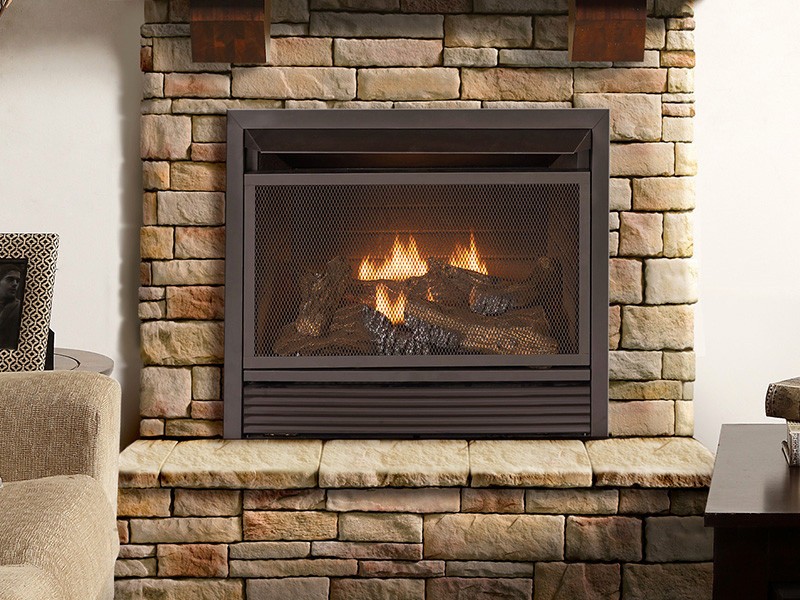 Glass Fireplace Screen Elegant Unique Brick Chiminea