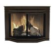 Glass Fireplace Screen Fresh Pleasant Hearth Glacier Bay Medium Bifold Bay Fireplace