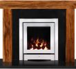 Granite Fireplace Hearth Unique the Fenchurch In Acacia & Granite with Crystal Montana He Gas Fire In Chrome 54 Inch