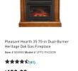 Heritage Fireplace Beautiful Pleasant Hearts 20 000 Btu Propane Heater