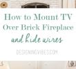 Hidden Tv Above Fireplace Inspirational Installing Tv Above Fireplace Charming Fireplace