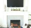 How to Mount Tv On Fireplace Awesome the Best Way to Adorn A Mantel with A Tv It