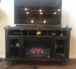 Large Fireplace Tv Stand New Rustic Tv Stand and Electric Fireplace