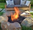 Large Outdoor Fireplace Luxury Captivating Fire Pit with Rock Surround Idea Feat