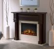 Mantle Electric Fireplace Beautiful Real Flame Berkeley Electric Fireplace Dark Walnut