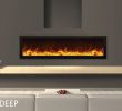 Modern Electric Fireplace Insert New Amantii – Bi 60 Deep – Full Frame Viewing Electric Fireplace