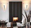 Modern Fireplace Ideas Fresh Contemporary Interior Design Black & White Living Room Via