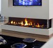 Modern Linear Gas Fireplace Luxury Gas Fireplace with Panoramic Glass Panorama 150 by British