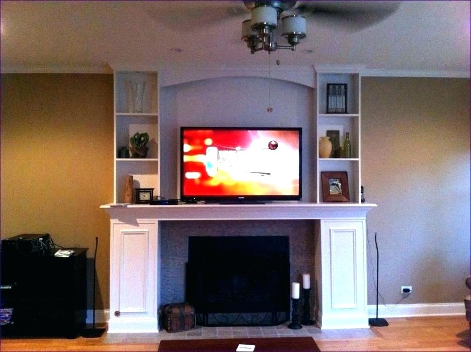 Mounting Tv Above Fireplace Inspirational Tv Hidden In Wall – Slloydsfo