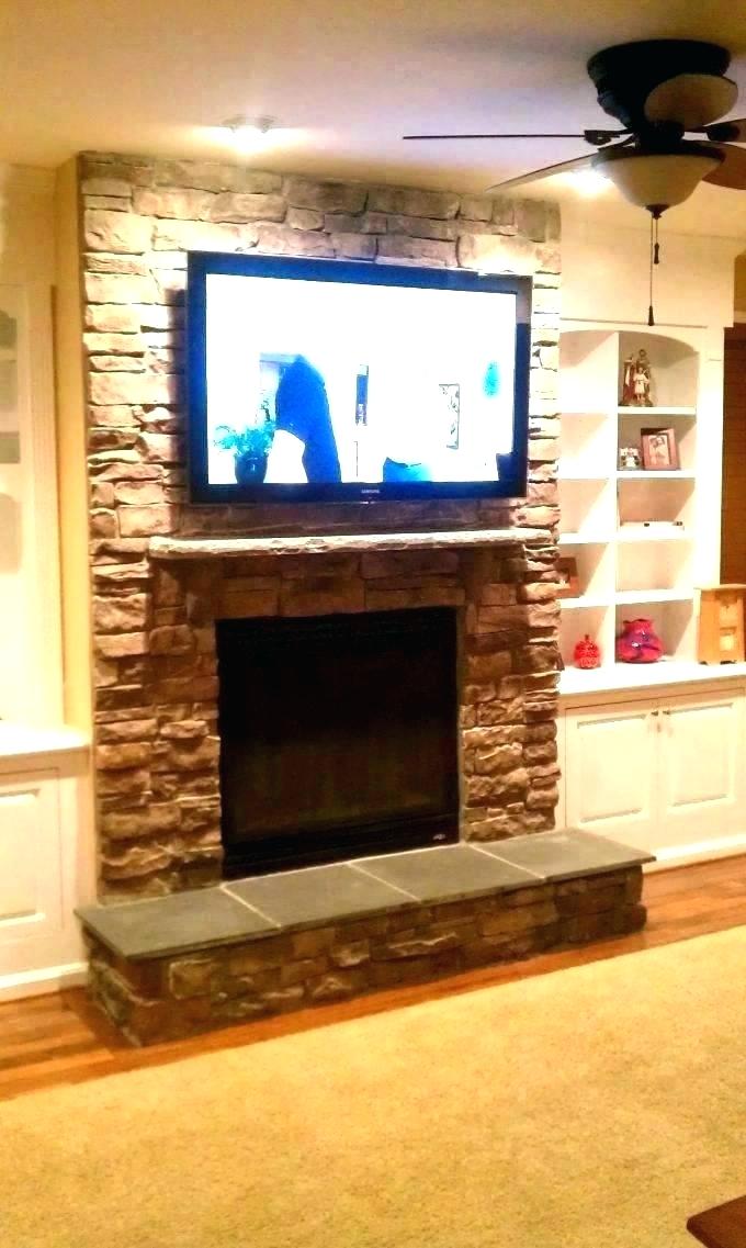 Mounting Tv Above Fireplace New Tv Hidden In Wall – Slloydsfo