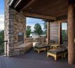 Outdoor Deck Fireplace Unique 45 Backyard Deck Ideas Beautiful Of Designs