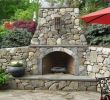 Outdoor Fireplace Ideas Inspirational Classic Outdoor Corner Fieldstone Fireplace