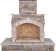 Outdoor Fireplace Kit for Sale Unique 78 In Brown Cultured Stone Propane Gas Outdoor Fireplace