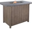 Outdoor Propane Fireplace Unique sol 72 Outdoor Cadence Aluminum Propane Fire Pit Table