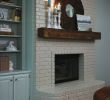 Painting A Fireplace Best Of Paint the Brick Fireplace White and the Mantel A Dark Color