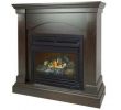 Propane Fireplace Direct Vent Awesome 36 In 20 000 Btu Pact Convertible Ventless Natural Gas Fireplace In tobacco