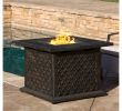 Propane Patio Fireplace Awesome Ooaxa 33 5 Cast Mgo Gas Fire Pit Square Copper Brown