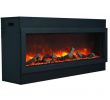 Real Flame Electric Fireplace Unique Amantii Panorama 60" Electric Fireplace – Slim Indoor Outdoor