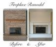 Remodel Fireplace Unique Remodeled Brick Fireplaces Brick Fireplace Remodel