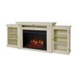 Small Electric Fireplace Tv Stand Elegant Tracey Grand 84 In Electric Fireplace Tv Stand Entertainment Center In Distressed White