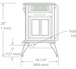 Standard Fireplace Size Lovely Radiance Direct Vent Gas Stoves by Vermont Castings