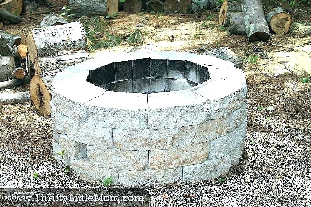 Stone Fireplace Kits Unique Fire Pit Ring Lowes – Aromascentine