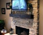 19 Awesome Stone Fireplace with Tv Above