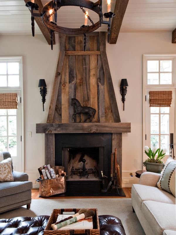 Traditional Fireplace Mantels Unique Rustic Fireplace Projects to Try In 2019