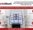 Tv Installation Above Fireplace Best Of Mantelmount Mm340 Fireplace Pull Down Tv Mount