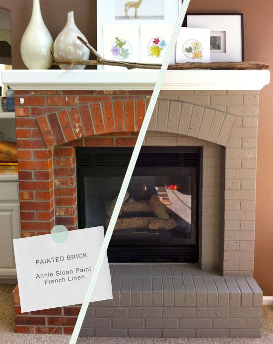 Update Gas Fireplace Awesome 5 Dramatic Brick Fireplace Makeovers Home Makeover